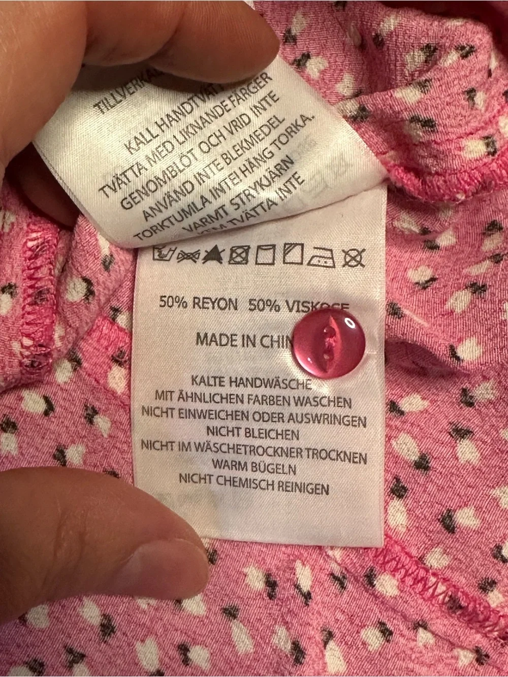 ROLLA'S Roxanne Mini Tulips Blouse M - Picture 8 of 8